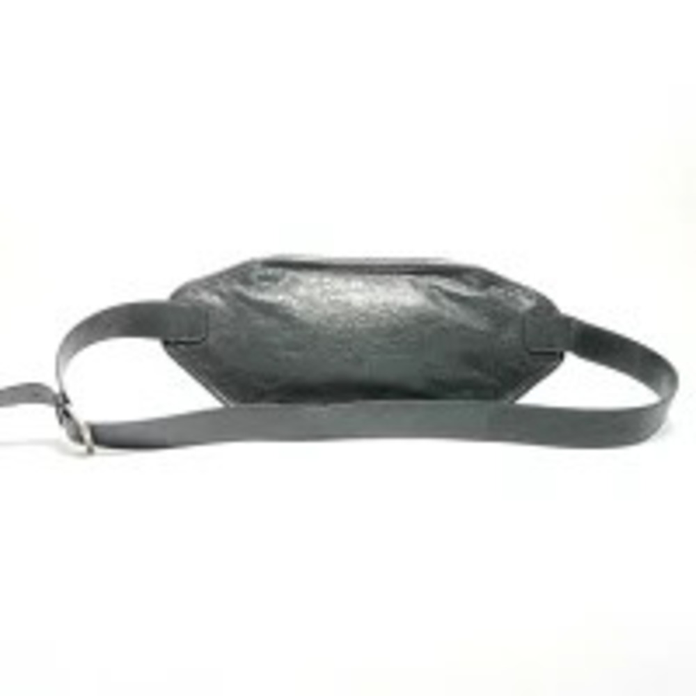 Balenciaga Neo Rift Leather Waist Bag Gray - Picture 2 of 10